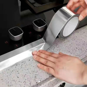 High Temperature Resistant Aluminum Foil Tape – Heat Insulation Kitchen Repair Tape (3cm × 5m)