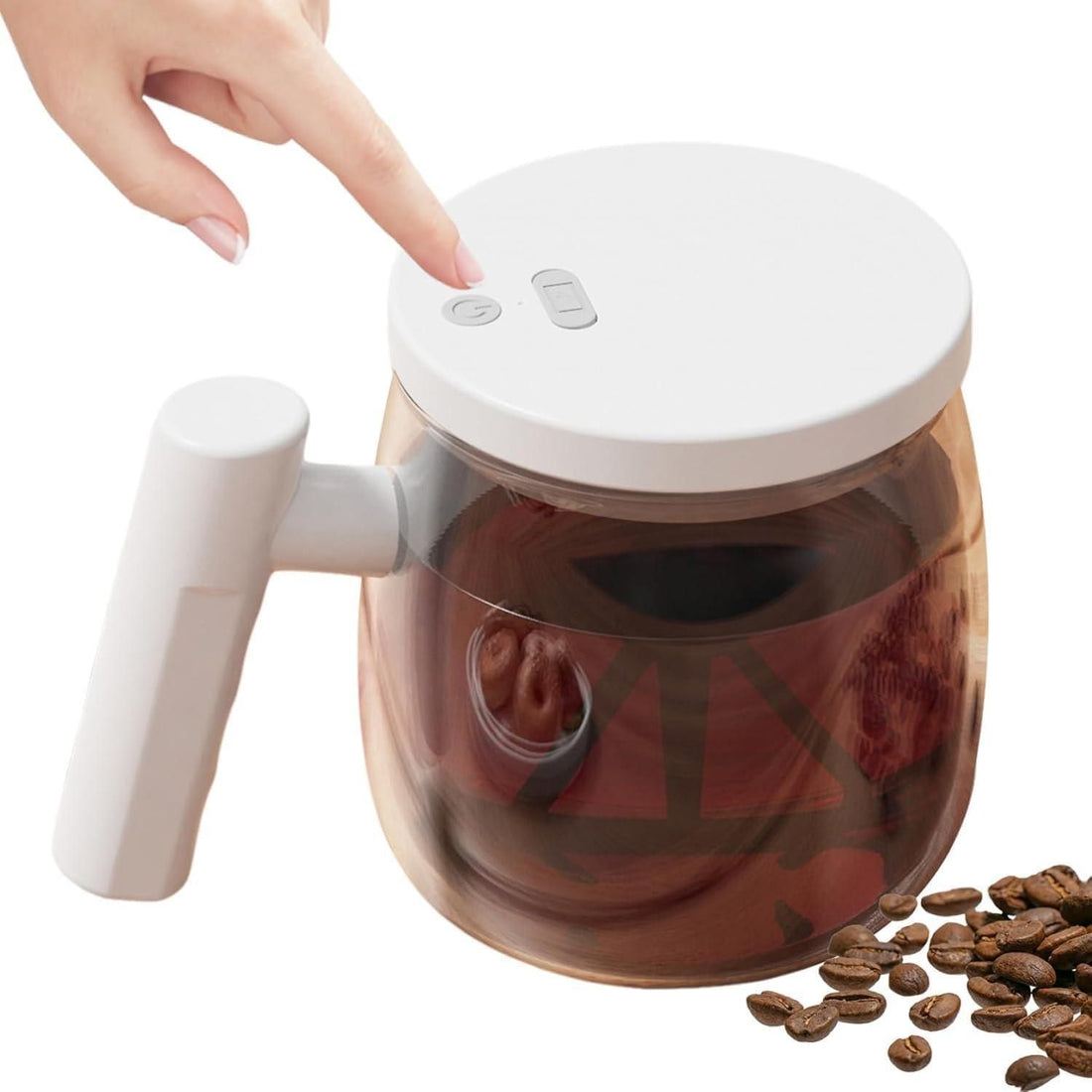 Self Stirring Electric Mixing Cup – Automatic Coffee Mug (400ml)